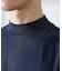 【SMART CLOSET/WEB限定】シルケット天竺 モックネック Tシャツ