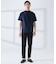 【SMART CLOSET/WEB限定】シルケット天竺 モックネック Tシャツ