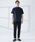 【SMART CLOSET/WEB限定】シルケット天竺 モックネック Tシャツ