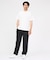 【SMART CLOSET/WEB限定】シルケット天竺 Vネック 半袖Tシャツ