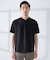 【SMART CLOSET/WEB限定】シルケット天竺 Vネック 半袖Tシャツ