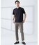 【SMART CLOSET/WEB限定】シルケット天竺 Vネック 半袖Tシャツ