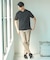 【SMART CLOSET/WEB限定】シルケット天竺 Vネック 半袖Tシャツ