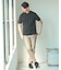 【SMART CLOSET/WEB限定】シルケット天竺 Vネック 半袖Tシャツ