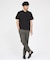 【SMART CLOSET/WEB限定】シルケット天竺 Vネック 半袖Tシャツ