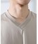 【SMART CLOSET/WEB限定】シルケット天竺 Vネック 半袖Tシャツ