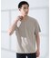【SMART CLOSET/WEB限定】シルケット天竺 Vネック 半袖Tシャツ