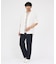 【SMART CLOSET/WEB限定】シルケット天竺 Vネック 半袖Tシャツ