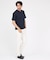 【SMART CLOSET/WEB限定】シルケット天竺 Vネック 半袖Tシャツ