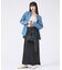 【YArKA/ヤーカ】real leather knit embroidery
