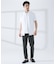 【WEB限定】シルキー マイクロカノコ ボタンダウン 半袖シャツ