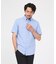 【WEB限定】シルキー マイクロカノコ ボタンダウン 半袖シャツ
