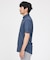 【WEB限定】シルキー マイクロカノコ ボタンダウン 半袖シャツ