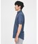 【WEB限定】シルキー マイクロカノコ ボタンダウン 半袖シャツ