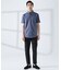 【WEB限定】シルキー マイクロカノコ ボタンダウン 半袖シャツ