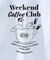COFFEE CLUB バックプリントTシャツ / オーバーサイズ/ LE TR