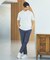【SMART CLOSET】シルケット天竺 キーヘンリーネック Tシャツ / 接