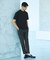 【SMART CLOSET】シルケット天竺 キーヘンリーネック Tシャツ / 接
