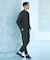 【SMART CLOSET】シルケット天竺 キーヘンリーネック Tシャツ / 接