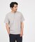 【SMART CLOSET】シルケット天竺 キーヘンリーネック Tシャツ / 接