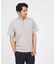 【SMART CLOSET】シルケット天竺 キーヘンリーネック Tシャツ / 接