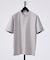 【SMART CLOSET】シルケット天竺 キーヘンリーネック Tシャツ / 接