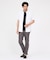 【SMART CLOSET】シルケット天竺 キーヘンリーネック Tシャツ / 接