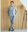 【ON/OFF兼用】シルキー マイクロカノコ ボタンダウン ポロシャツ