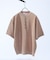 ドライタッチ ヘンリーネック シアーニットTシャツ