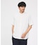 【イージーケア】リネンブレンド バンドカラー シャツ