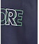 【YOIDORE/ヨイドレ 】刺繍MIX グラフィックプリント クルーネックTシ