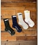 【WEEKENDER/ウィークエンダー】ロゴソックス / 靴下 / SOCKS