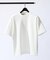 【ヘリンボーン柄】ジャガード モックネック 半袖 Tシャツ / アンサンブル対応