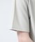 【ヘリンボーン柄】ジャガード モックネック 半袖 Tシャツ / アンサンブル対応