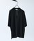 CREPE JERSEY ヘンリーネック スキッパーTシャツ