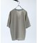 CREPE JERSEY ヘンリーネック スキッパーTシャツ