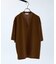 CREPE JERSEY ヘンリーネック スキッパーTシャツ