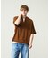 CREPE JERSEY ヘンリーネック スキッパーTシャツ