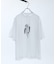 アブストラクト グラフィック プリントTシャツ / オーバーサイズ