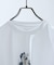 アブストラクト グラフィック プリントTシャツ / オーバーサイズ