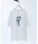 アブストラクト グラフィック プリントTシャツ / オーバーサイズ