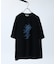 アブストラクト グラフィック プリントTシャツ / オーバーサイズ