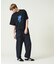 アブストラクト グラフィック プリントTシャツ / オーバーサイズ