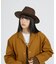 【RUBEN/ルーベン】FAKE LEATHER FLAT HAT/RUS-13