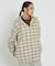 【NANGA / ナンガ】GRID TARTAN FIELD HOOD SHIR