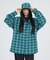 【NANGA / ナンガ】GRID TARTAN FIELD HOOD SHIR