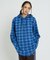 【NANGA / ナンガ】GRID TARTAN FIELD HOOD SHIR