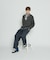 ディープ Vネック プルオーバーニット