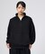 【+phenix / プラスフェニックス】CVC HALF-ZIP SWEATS