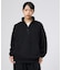 【+phenix / プラスフェニックス】CVC HALF-ZIP SWEATS